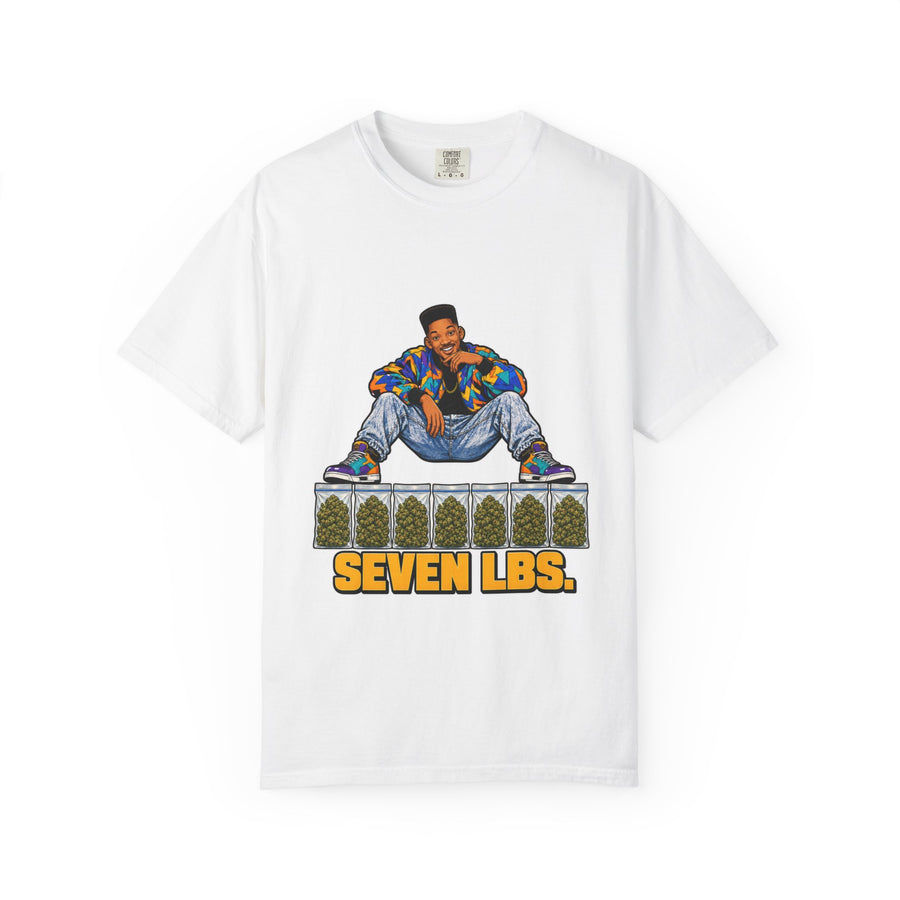 Seven Lbs. Premium T-Shirt — 90s Cannabis Parody