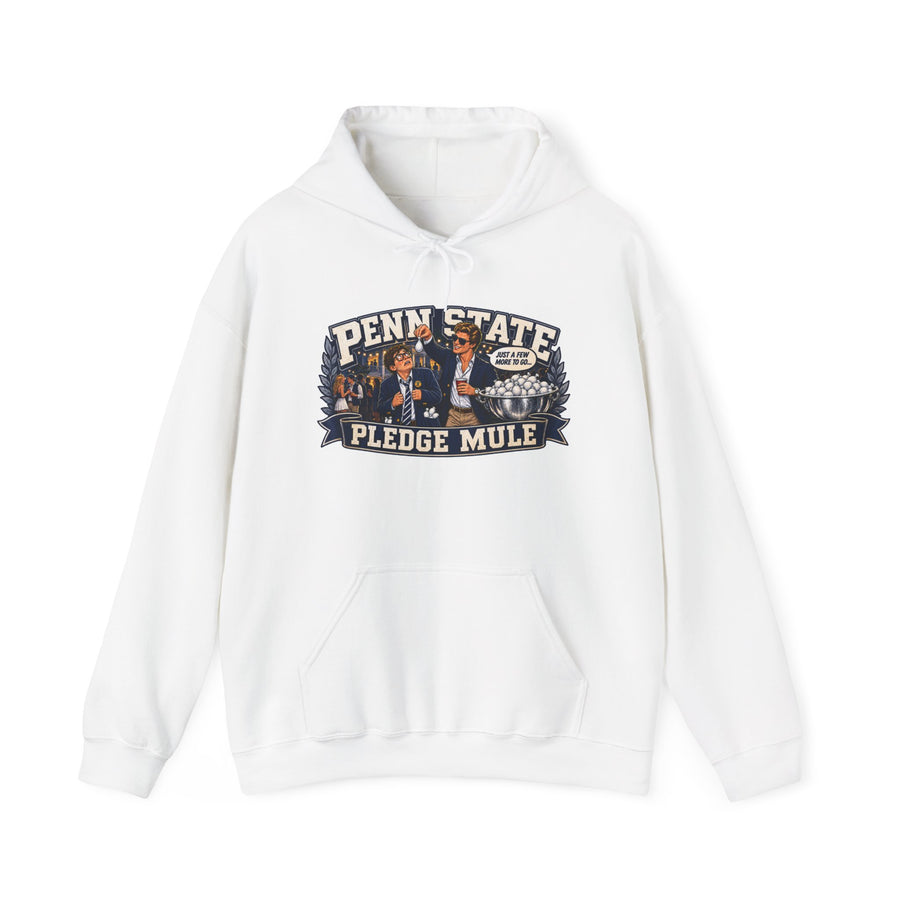 Penn State Pledge Mule Hoodie - Collegiate Vintage Crewneck for Alumni & Students