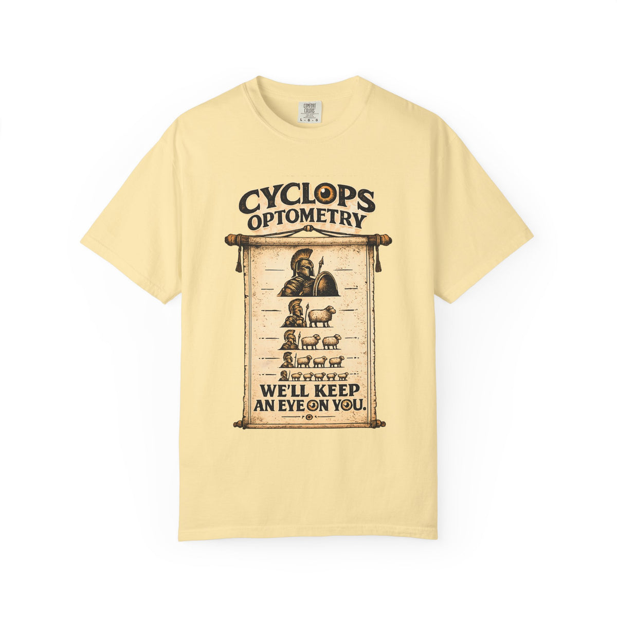 Cyclops Optometry Premium T-Shirt — We’ll Keep an Eye on You