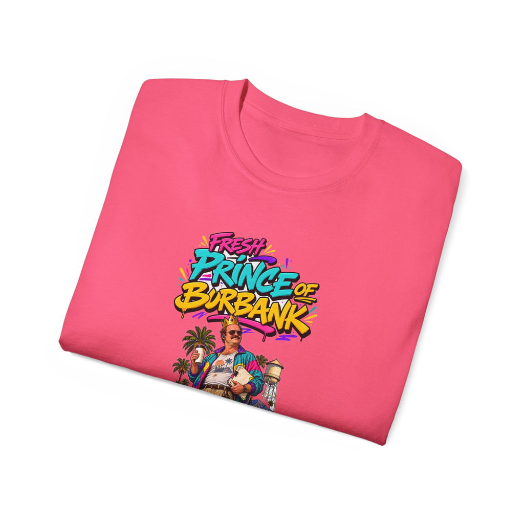 Fresh Prince of Burbank Graphic Tee — Retro 90s Cartoon Streetwear