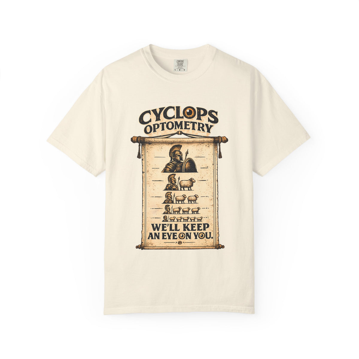 Cyclops Optometry Premium T-Shirt — We’ll Keep an Eye on You
