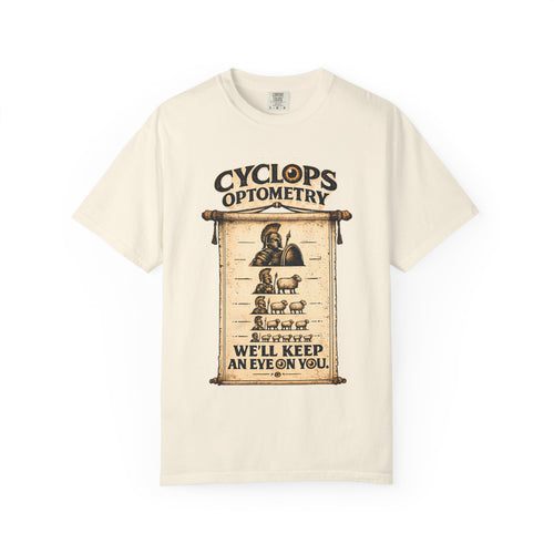 Cyclops Optometry Premium T-Shirt — We’ll Keep an Eye on You