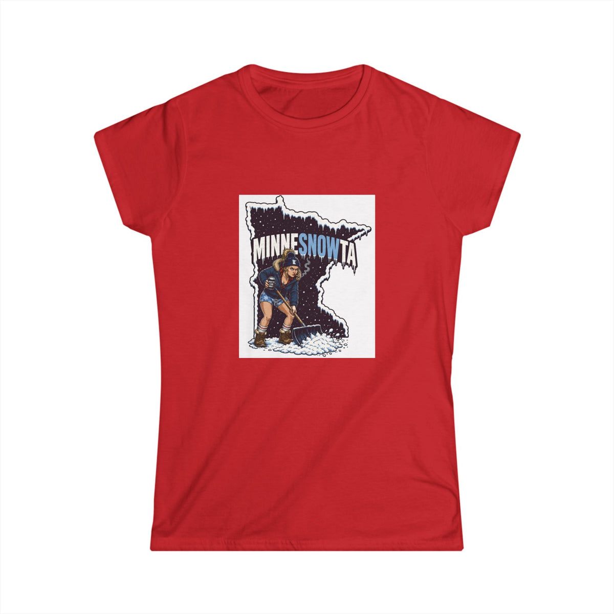 Minnesnowta Women’s T-Shirt — Minnesota Winter Graphic