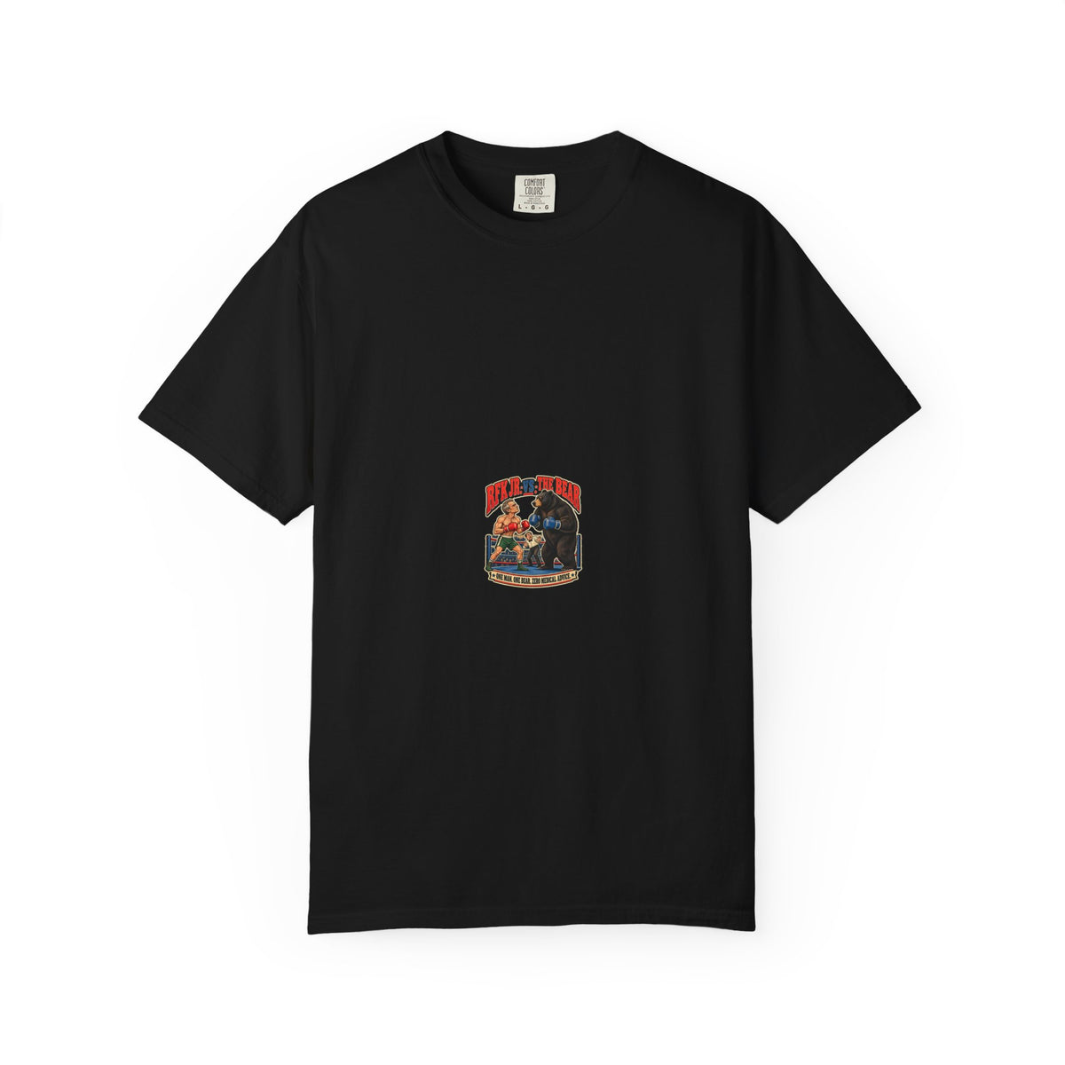 RFK Jr. vs. the Bear T-Shirt — Zero Medical Advice Political Satire Tee