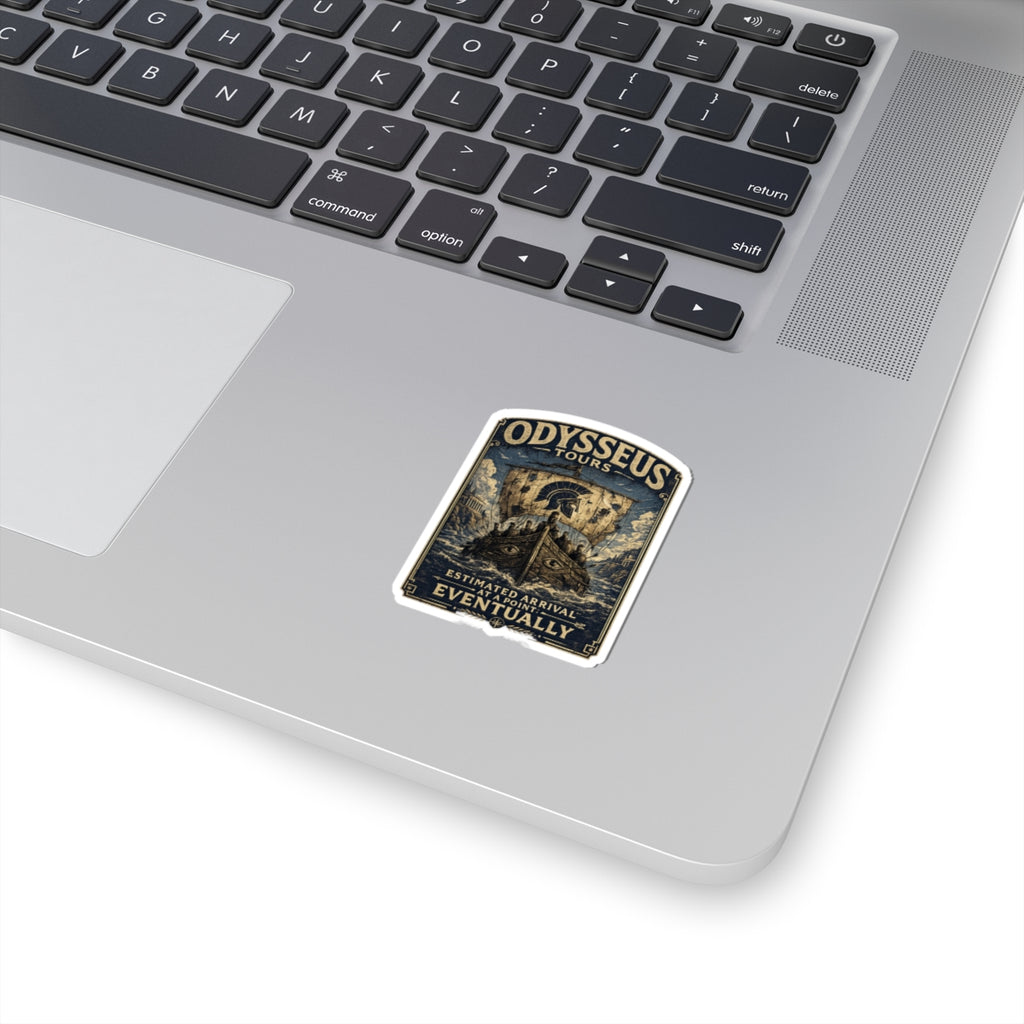 Odysseus Tours Sticker — Estimated Arrival: Eventually
